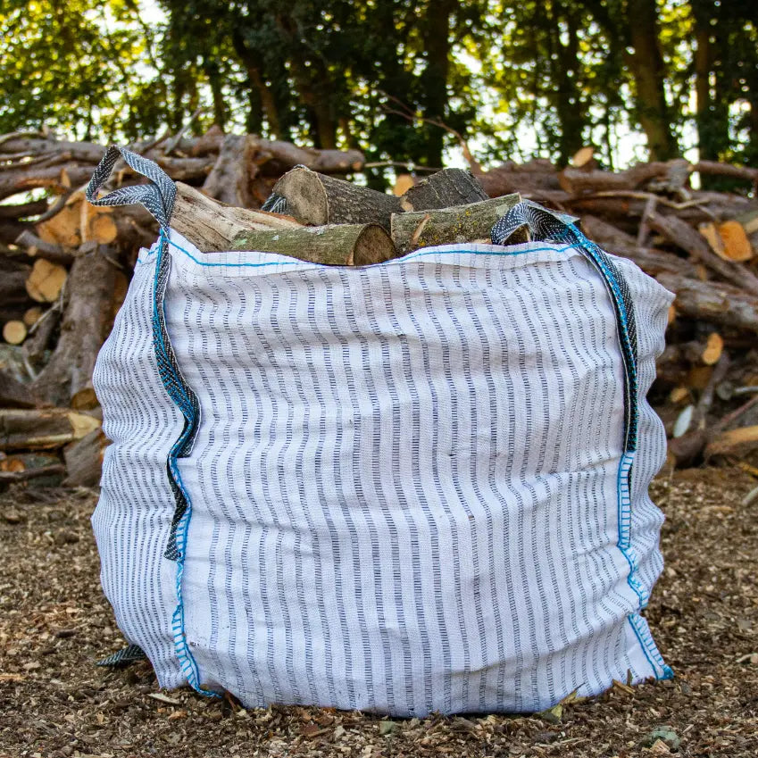 Air Dried Jumbo bag of hardwood logs